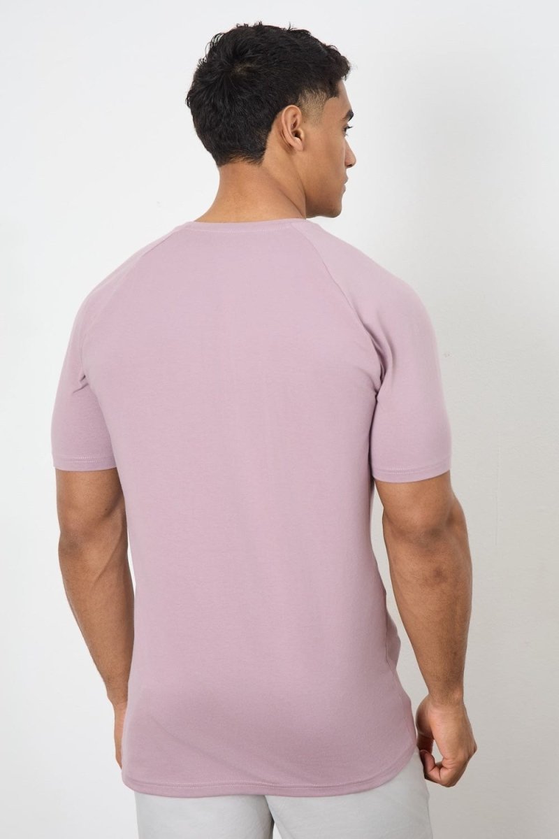Athletic Fit T-Shirt in Dusty Lilac - TAILORED ATHLETE - USA