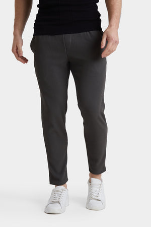 Textured Pants in Charcoal - TAILORED ATHLETE - USA