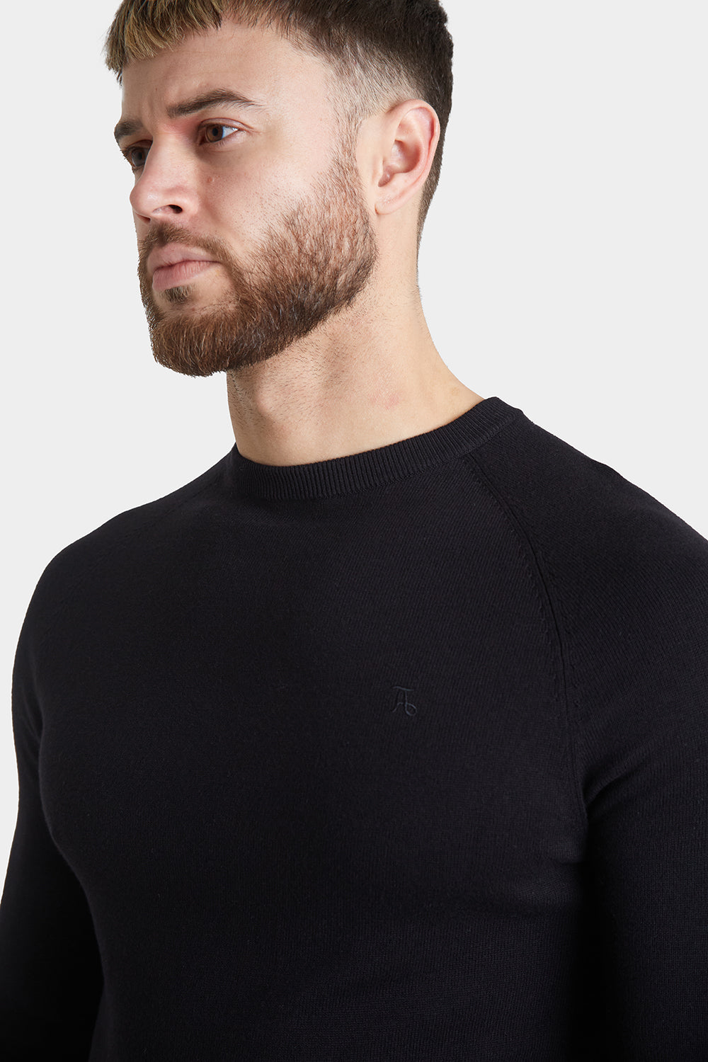 Crew neck cotton online jumper