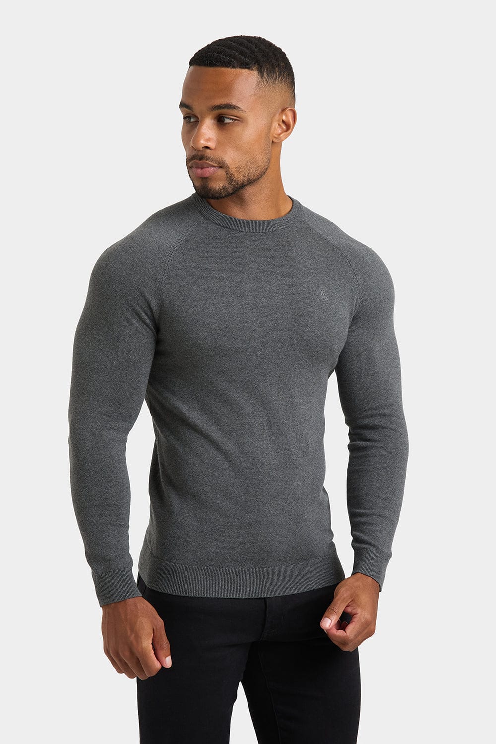 STRETCH COTTON store CREW NECK JUMPER SizeXXL