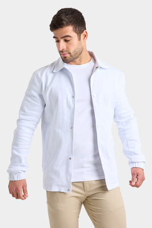 Summer Jacket in White - TAILORED ATHLETE - USA
