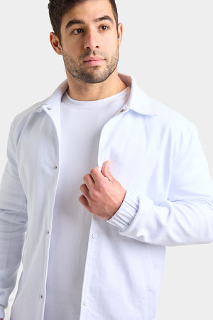 Summer Jacket in White - TAILORED ATHLETE - USA