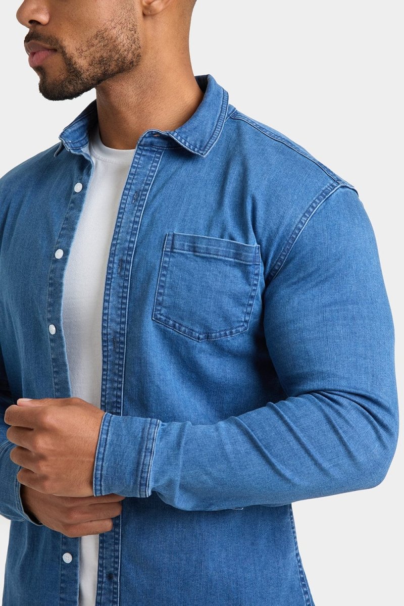 PCMAG Shirts - Medium Blue Denim