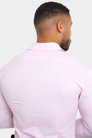 Athletic Fit Dress Shirt in Pink - TAILORED ATHLETE - USA