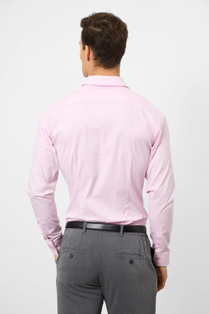 Athletic Fit Dress Shirt in Pink - TAILORED ATHLETE - USA