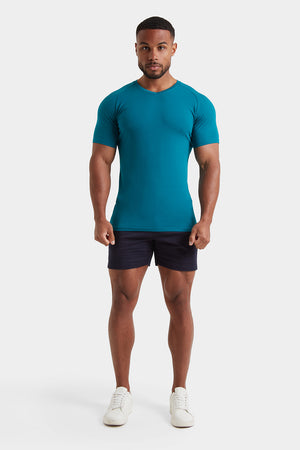 Premium Athletic Fit V-Neck in Peacock - TAILORED ATHLETE - USA