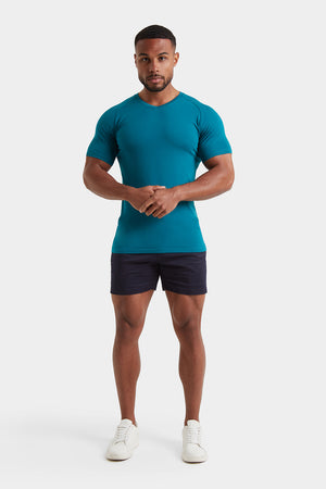 Premium Athletic Fit V-Neck in Peacock - TAILORED ATHLETE - USA