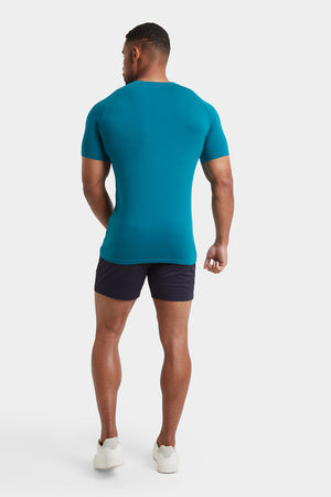 Premium Athletic Fit V-Neck in Peacock - TAILORED ATHLETE - USA