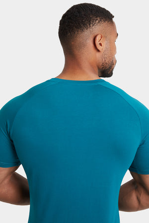 Premium Athletic Fit V-Neck in Peacock - TAILORED ATHLETE - USA