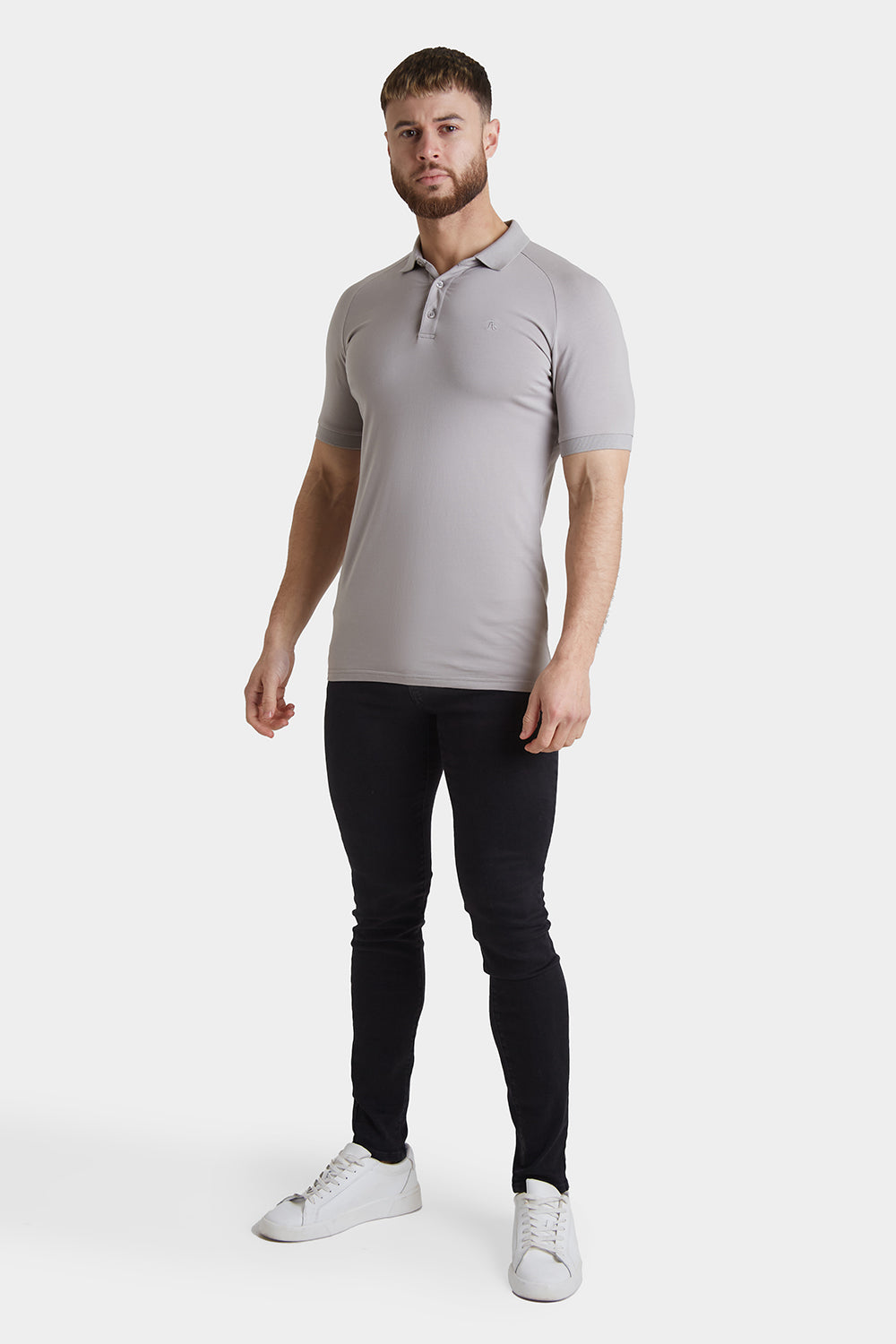 Jersey Buttonless Polo Shirt in Copper - TAILORED ATHLETE - USA