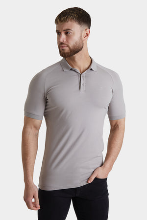 Athletic Fit Polo Shirt in Mole - TAILORED ATHLETE - USA