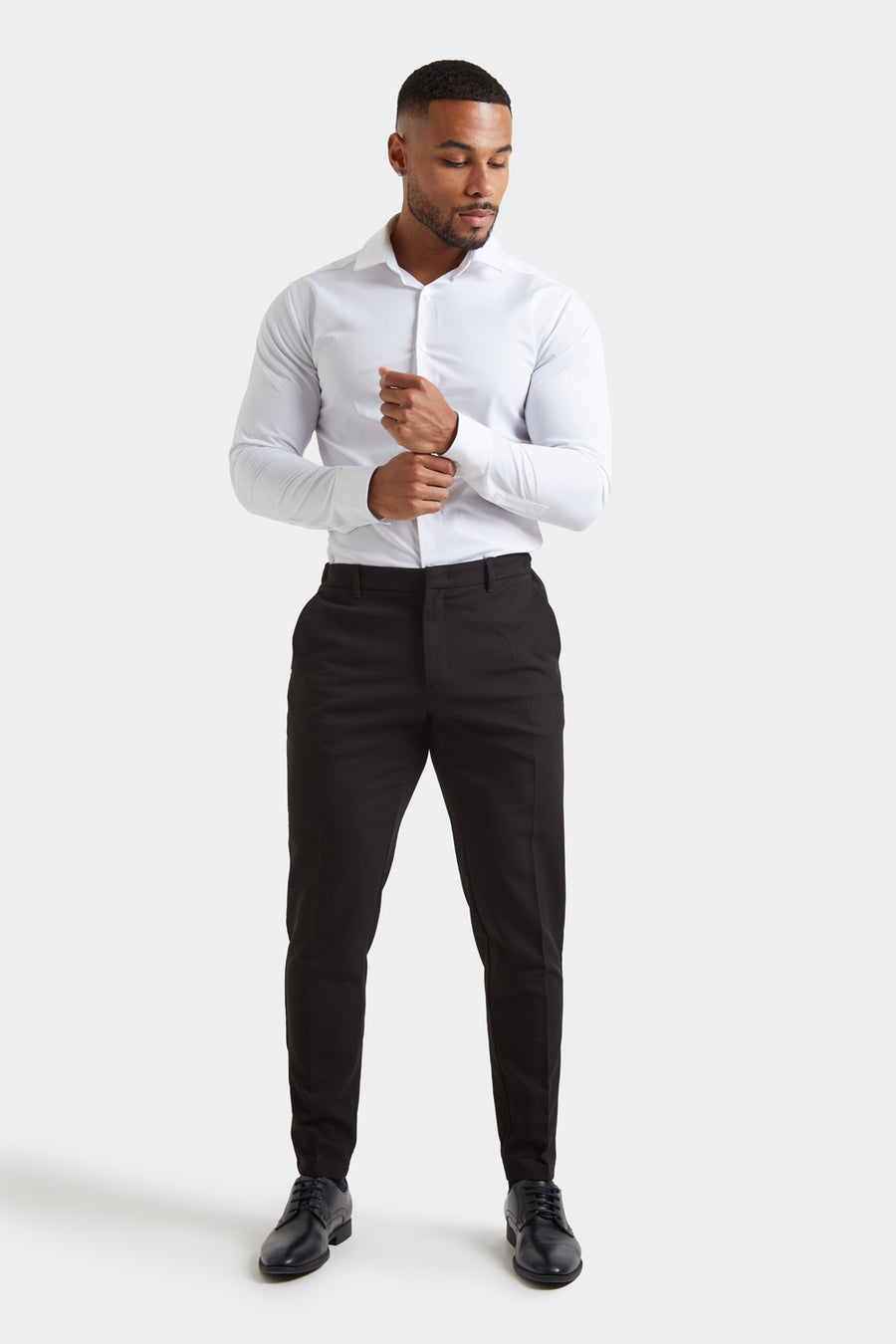 Athletic Fit Essential Pants in Black - TAILORED ATHLETE - USA