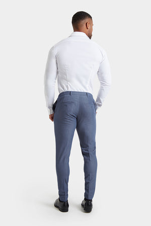 Athletic Fit Essential Pants in Chambray - TAILORED ATHLETE - USA