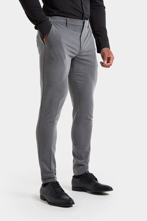 Athletic Fit Essential Pants in Charcoal - TAILORED ATHLETE - USA