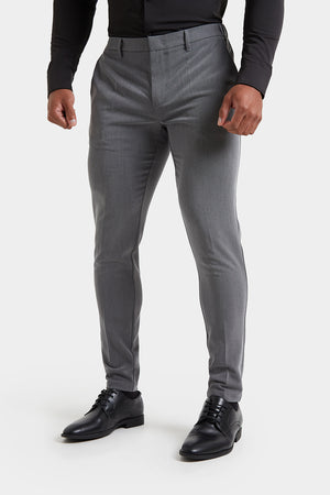 Athletic Fit Essential Pants in Charcoal - TAILORED ATHLETE - USA