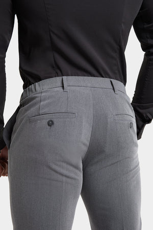 Athletic Fit Essential Pants in Charcoal - TAILORED ATHLETE - USA