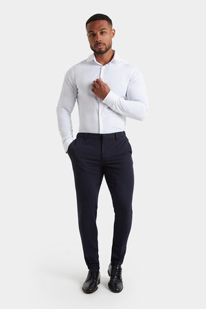 Athletic Fit Essential Pants in Navy - TAILORED ATHLETE - USA