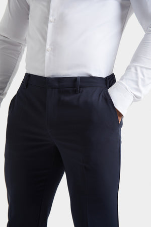 Athletic Fit Essential Pants in Navy - TAILORED ATHLETE - USA