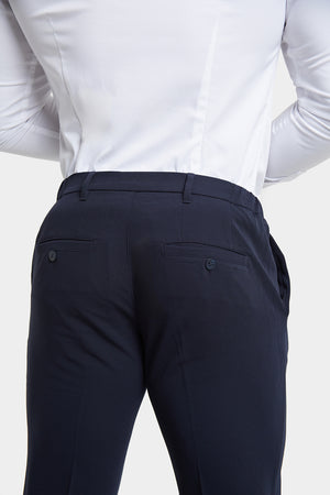 Athletic Fit Essential Pants in Navy - TAILORED ATHLETE - USA