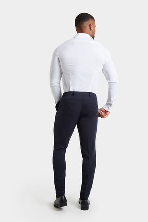 Athletic Fit Essential Pants in Navy - TAILORED ATHLETE - USA