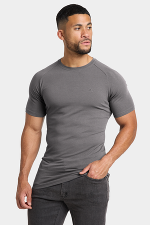 Premium Athletic Fit T-shirt in Charcoal - TAILORED ATHLETE - USA