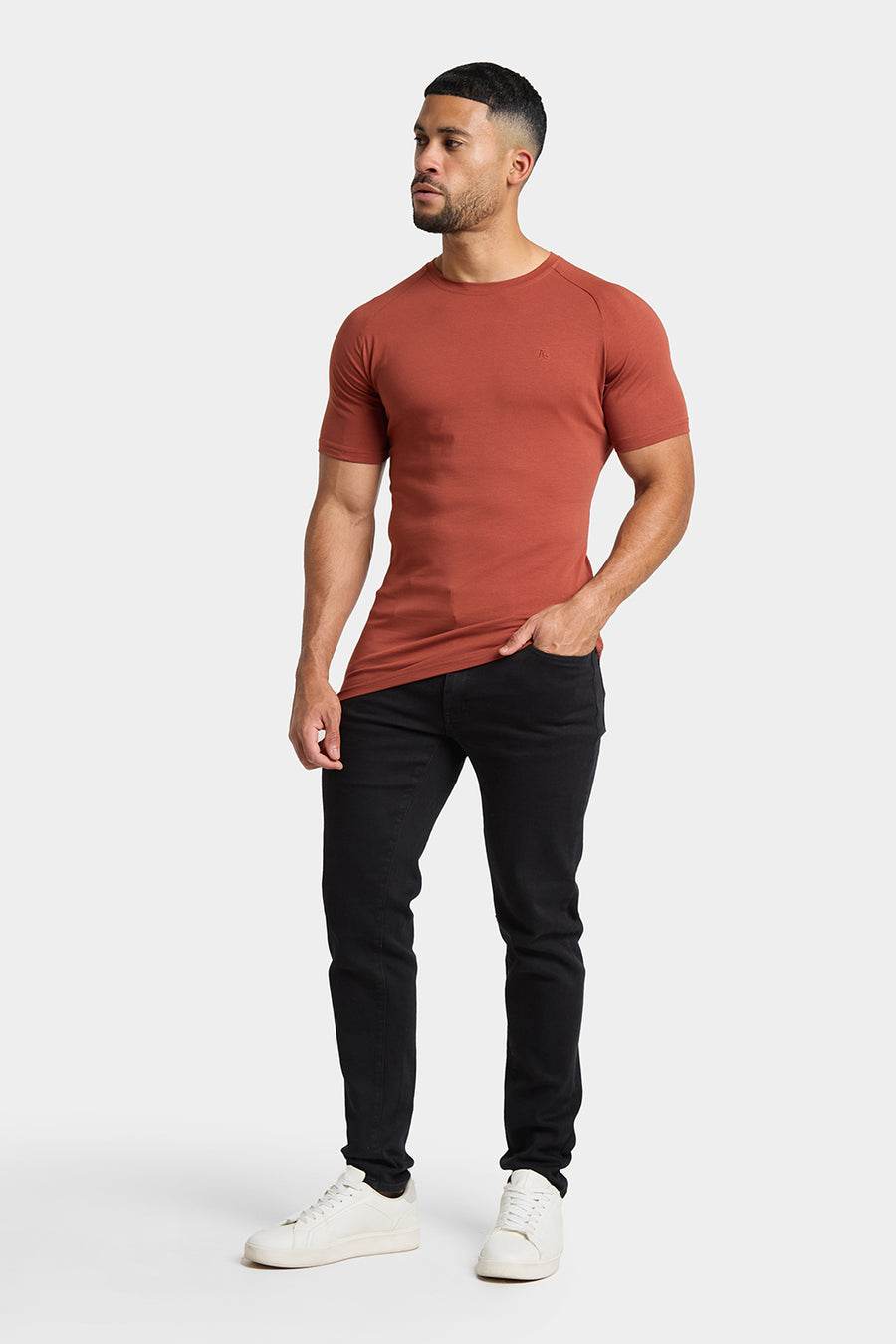 Premium Athletic Fit T-Shirt in Copper - TAILORED ATHLETE - USA