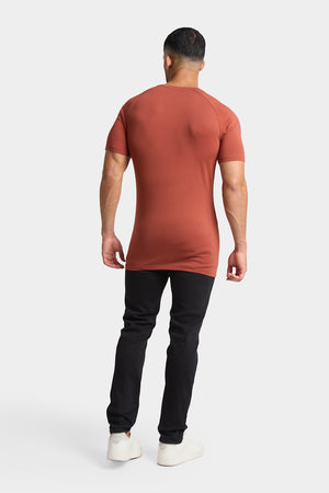 Premium Athletic Fit T-Shirt in Copper - TAILORED ATHLETE - USA