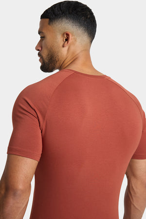 Premium Athletic Fit T-Shirt in Copper - TAILORED ATHLETE - USA