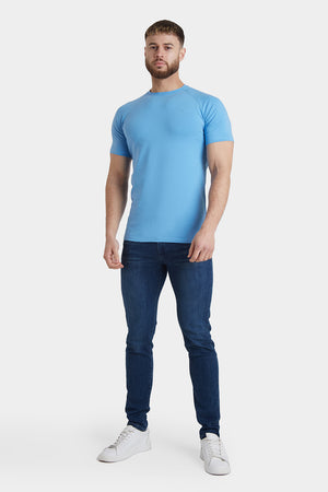 Athletic Fit T-Shirt in Cornflower - TAILORED ATHLETE - USA