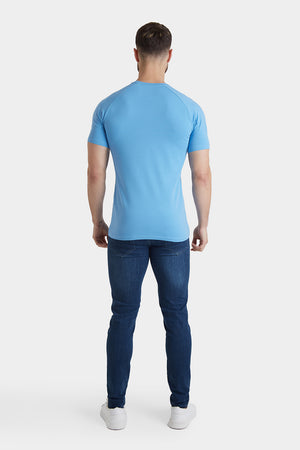Premium Athletic Fit T-Shirt in Cornflower - TAILORED ATHLETE - USA