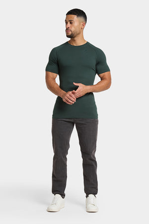 Premium Athletic Fit T-Shirt in Forest - TAILORED ATHLETE - USA