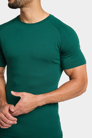 Premium Athletic T-Shirt in Oxidised Green - TAILORED ATHLETE - USA