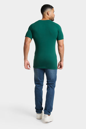 Premium Athletic T-Shirt in Oxidised Green - TAILORED ATHLETE - USA