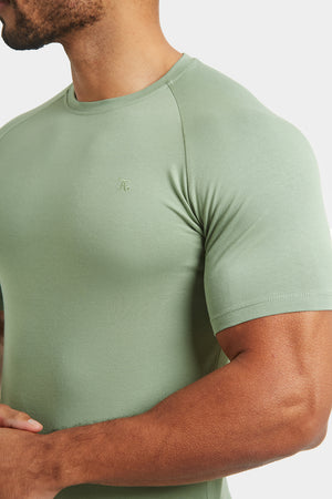 Athletic Fit T-Shirt in Sage - TAILORED ATHLETE - USA