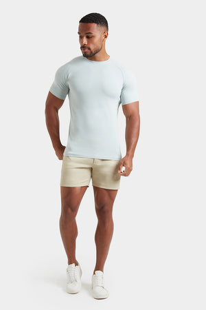 Premium Athletic Fit T-Shirt in Soft Green - TAILORED ATHLETE - USA