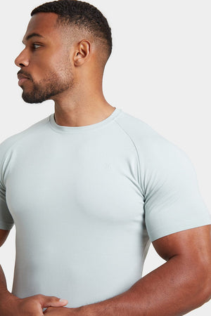 Premium Athletic Fit T-Shirt in Soft Green - TAILORED ATHLETE - USA