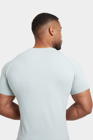 Premium Athletic Fit T-Shirt in Soft Green - TAILORED ATHLETE - USA