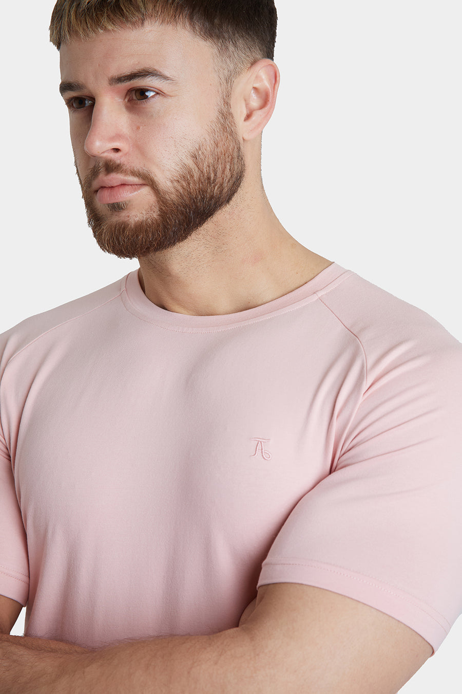 Premium Athletic Fit T-Shirt in Soft Pink - TAILORED ATHLETE - USA