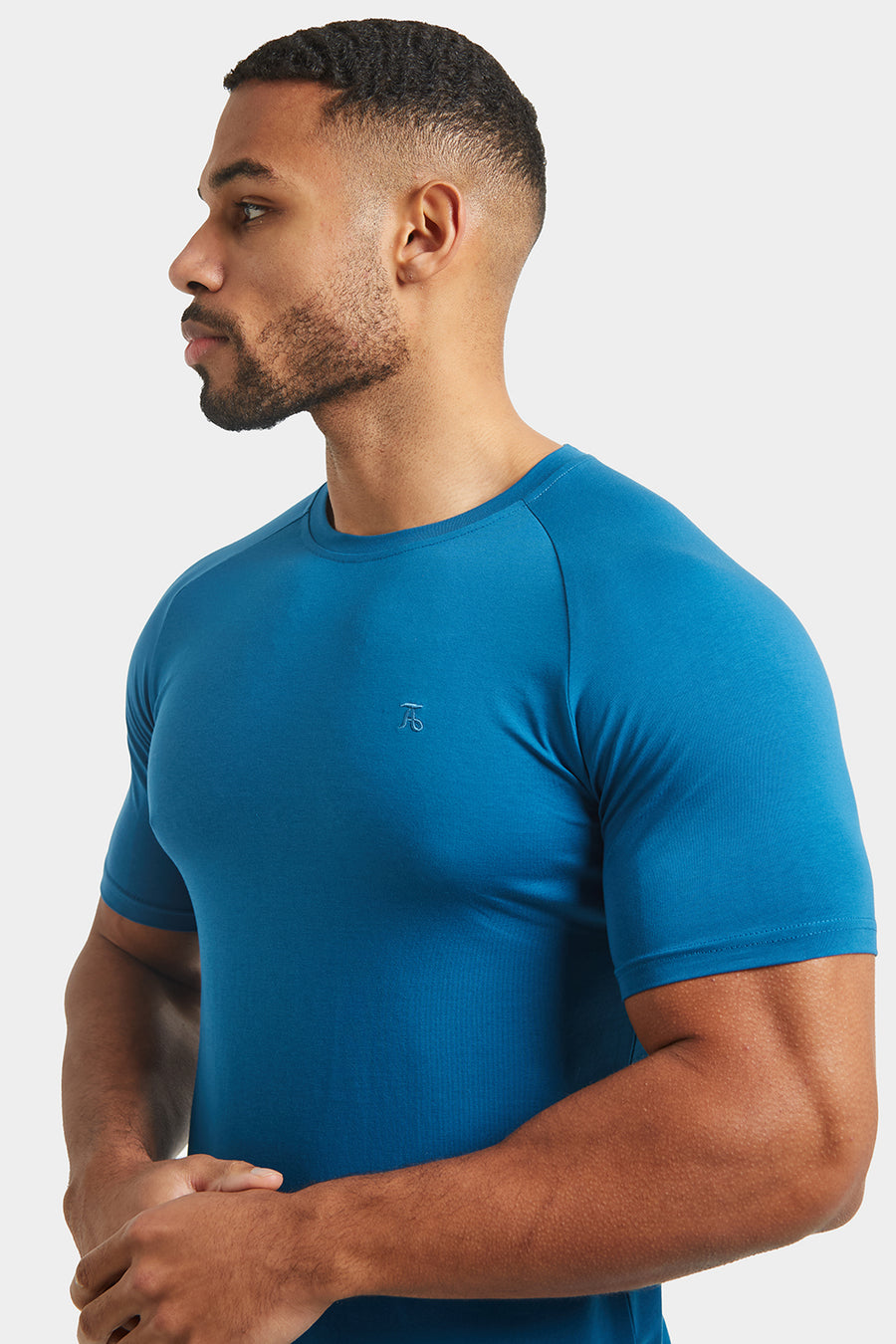 Athletic Fit T-Shirt in Teal - TAILORED ATHLETE - USA