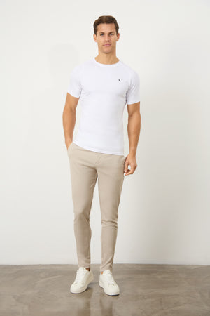 Premium Athletic Fit T-Shirt in White - TAILORED ATHLETE - USA