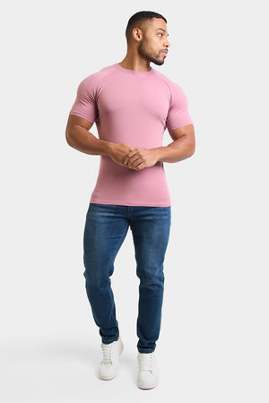 Premium Athletic Fit T-Shirt in Wood Rose - TAILORED ATHLETE - USA