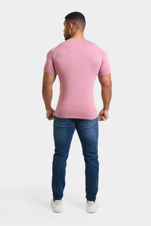 Premium Athletic Fit T-Shirt in Wood Rose - TAILORED ATHLETE - USA