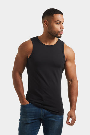 Athletic Fit Vest in Black - TAILORED ATHLETE - USA