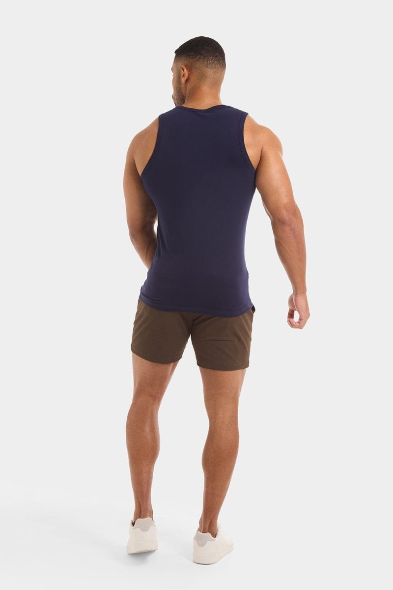 Athletic Fit Vest in True Navy - TAILORED ATHLETE - USA