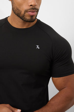 Premium Athletic Fit T-Shirt in Black - TAILORED ATHLETE - USA