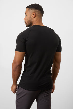 Premium Athletic Fit T-Shirt in Black - TAILORED ATHLETE - USA