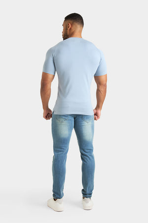 Everyday Henley T-Shirt in Slate - TAILORED ATHLETE - USA
