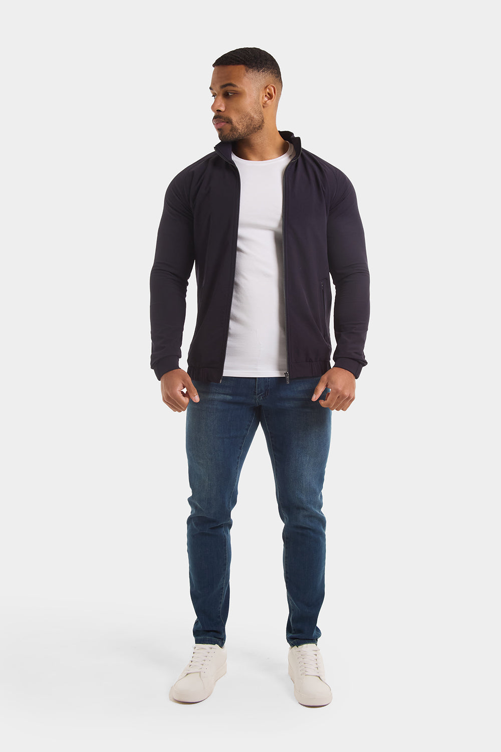 Everyday Henley in Navy - TAILORED ATHLETE - USA