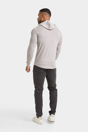 Hooded Top in Concrete Grey - TAILORED ATHLETE - USA