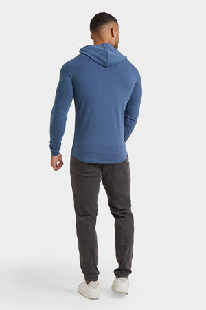 Hooded Top in Dark Teal - TAILORED ATHLETE - USA